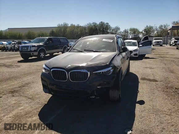 2021 BMW X3 sDrive30i with VIN 5UXTY3C09M9G62164, listed as a Copart auction lot 72846344 with 48,818 mi miles and Salvage Title. Bid and sale history available at carsss.com. Image 11.