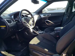2017 Hyundai Veloster with VIN KMHTC6AD6HU320948, listed as a Copart auction lot 45232853 with 34,130 mi miles. Bid and sale history available at carsss.com. Image 7.