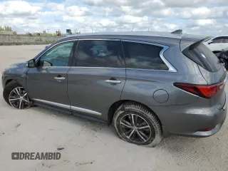 2019 Infiniti QX60 Luxe z VIN 5N1DL0MN1KC511325, wystawiony jako Copart lot #88319185 z przebiegiem 84 235 mil mil oraz Nie do naprawy • Non repairable. Historia ofert i sprzedaży dostępna na DreamBid. Obrazek 2.