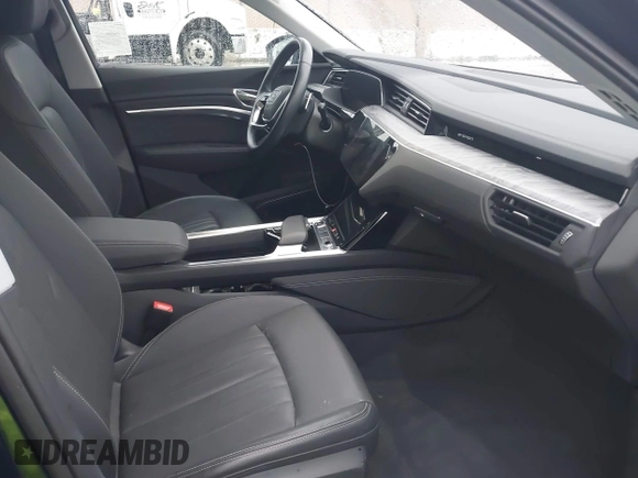 2022 Audi e-tron Premium Plus with VIN WA1LAAGE5NB022695, listed as a IAAI auction lot 41181338 with 14,711 mi miles and . Bid and sale history available at DreamBid. Image 5.