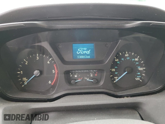 2016 Ford Transit with VIN 1FTYR2CV8GKA55967, listed as a Copart auction lot 79681603 with 130,053 mi miles and Salvage Title. Bid and sale history available at DreamBid. Image 9.