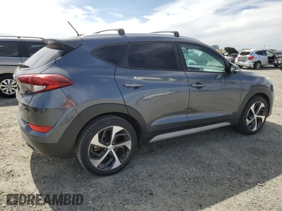 2017 Hyundai Tucson Value z VIN KM8J33A28HU390391, wystawiony jako Copart lot #56764455 z przebiegiem 110 616 mil mil oraz Czysty tytuł • Clean title. Historia ofert i sprzedaży dostępna na DreamBid. Obrazek 3.