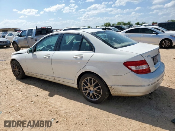 2011 Mercedes-Benz C 300 Sport with VIN WDDGF5EBXBR149024, listed as a Copart auction lot 61196585 with Not provided miles and Salvage title. Bid and sale history available at DreamBid. Image 2.
