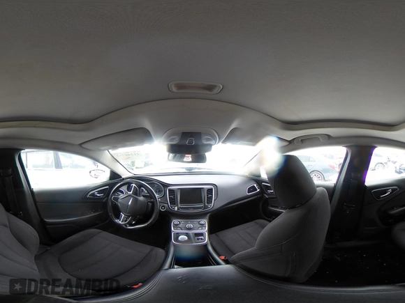 2015 Chrysler 200 Limited with VIN 1C3CCCAG5FN605570, listed as a IAAI auction lot 41246742 with 142,574 mi miles. Bid and sale history available at carsss.com. Image 19.