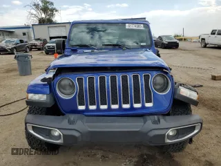 2018 Jeep Wrangler Unlimited Sahara with VIN 1C4HJXEG4JW215801, listed as a Copart auction lot 61774965 with 94,864 mi miles and Salvage title. Bid and sale history available at DreamBid. Image 5.