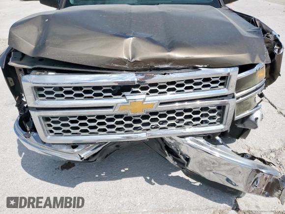 2014 Chevrolet Silverado 1500 LT with VIN 1GCRCREC2EZ233788, listed as a Copart auction lot 53283495 with 105,308 mi miles and Salvage Title. Bid and sale history available at DreamBid. Image 11.