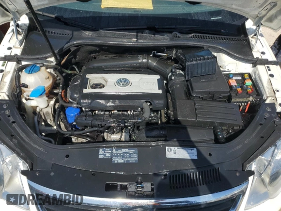 2011 Volkswagen Eos Komfort with VIN WVWBW7AH8BV004338, listed as a Copart auction lot 76603584 with Not Provided miles and Non Repairable. Bid and sale history available at DreamBid. Image 11.