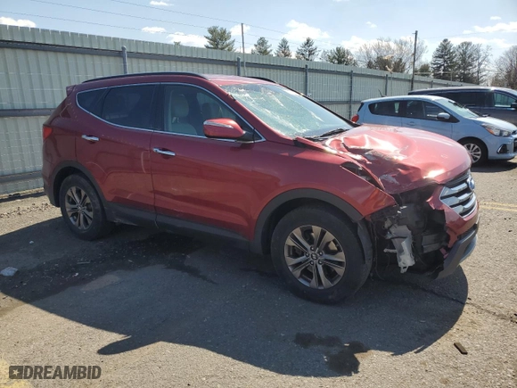 2013 Hyundai Santa Fe Sport with VIN 5XYZUDLB2DG003949, listed as a Copart auction lot 50675755 with 105,331 mi miles and Salvage Title. Bid and sale history available at carsss.com. Image 4.