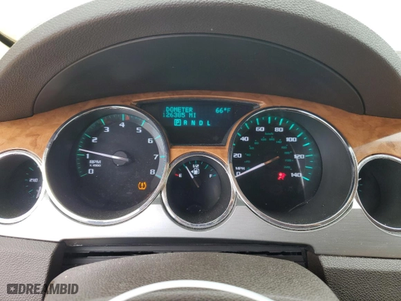 2012 Buick Enclave Premium with VIN 5GAKRDED2CJ289917, listed as a Copart auction lot 47174255 with 126,385 mi miles and Salvage Title. Bid and sale history available at carsss.com. Image 9.