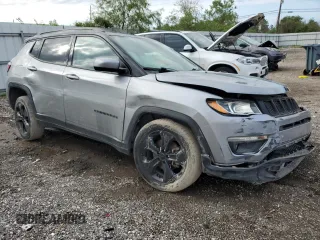 2021 Jeep Compass Latitude z VIN 3C4NJCBB2MT532314, wystawiony jako Copart lot #79363064 z przebiegiem 55 329 mil mil oraz Szkoda całkowita • Salvage title. Historia ofert i sprzedaży dostępna na DreamBid. Obrazek 4.