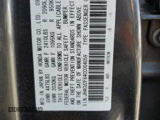 2012 Acura TSX Tech Pkg with VIN JH4CU2F64CC004059, listed as a Copart auction lot 54226435 with 142,727 mi miles and Salvage Title. Bid and sale history available at carsss.com. Image 13.