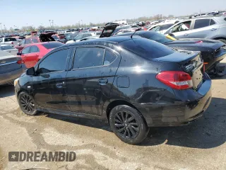 2020 Mitsubishi Mirage G4 SE with VIN ML32F4FJ8LHF01597, listed as a Copart auction lot 48332574 with 40,080 mi miles and Clean Title. Bid and sale history available at carsss.com. Image 2.
