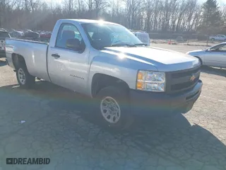 2012 Chevrolet Silverado 1500 Work Truck with VIN 1GCNCPEX5CZ175372, listed as a IAAI auction lot 41714543 with 185,484 mi miles. Bid and sale history available at carsss.com. Image 1.