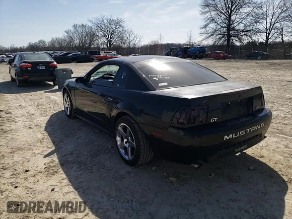 2001 Ford Mustang GT Deluxe with VIN 1FAFP42X41F227798, listed as a Copart auction lot 49651105 with 209,234 mi miles and Clean title. Bid and sale history available at DreamBid. Image 11.