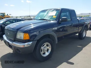 2002 Ford Ranger XL Fleet with VIN 1FTZR45E62PA15654, listed as a IAAI auction lot 42052712 with 208,436 mi miles. Bid and sale history available at carsss.com. Image 17.
