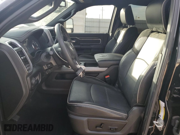 2024 Ram 3500 Laramie with VIN 3C63RRML9RG273322, listed as a Copart auction lot 80300584 with 10,026 mi miles and Salvage Title. Bid and sale history available at carsss.com. Image 7.