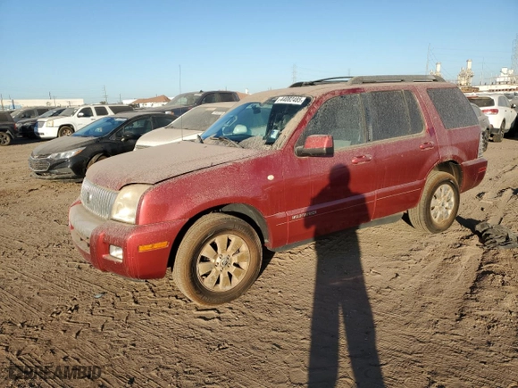 2008 Mercury Mountaineer with VIN 4M2EU47E08UJ14422, listed as a Copart auction lot 44082485 with 241,742 mi miles and Clean Title. Bid and sale history available at carsss.com. Image 1.