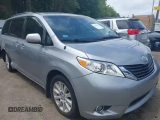 2013 Toyota Sienna LE with VIN 5TDJK3DC9DS054310, listed as a IAAI auction lot 42668103 with 209,712 mi miles and . Bid and sale history available at DreamBid. Image 1.