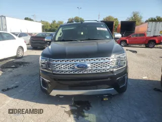 2018 Ford Expedition Max Platinum with VIN 1FMJK1MT1JEA44386, listed as a Copart auction lot 75011294 with 77,778 mi miles and Salvage title. Bid and sale history available at DreamBid. Image 5.