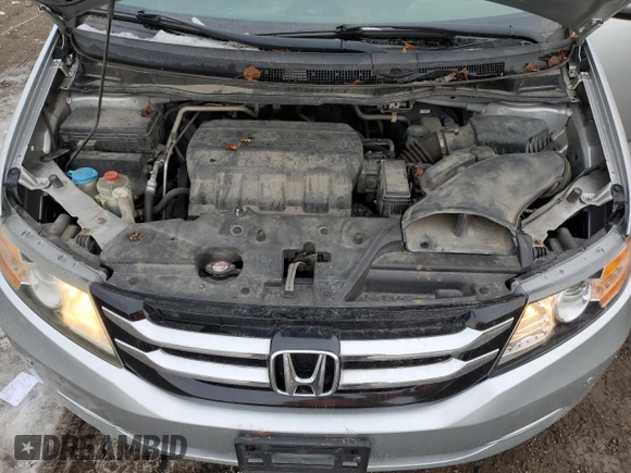 2014 Honda Odyssey EX-L with VIN 5FNRL5H67EB501514, listed as a Copart auction lot 47487025 with 285,289 mi miles and Clean Title. Bid and sale history available at DreamBid. Image 12.