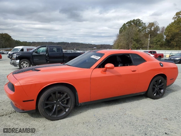 2016 Dodge Challenger SXT Plus with VIN 2C3CDZAG5GH337727, listed as a Copart auction lot 77397604 with 0 mi miles and Salvage Title. Bid and sale history available at carsss.com. Image 1.
