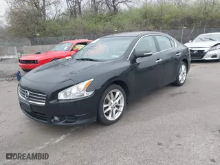 2011 Nissan Maxima 3.5 S with VIN 1N4AA5AP0BC866153, listed as a IAAI auction lot 41956111 with 244,557 mi miles. Bid and sale history available at carsss.com. Image 2.