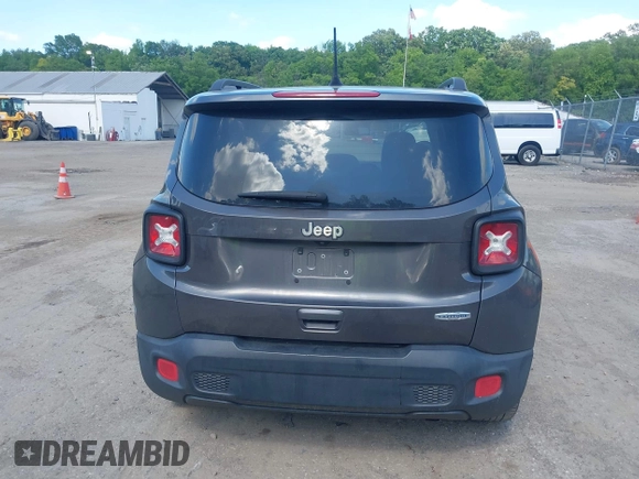 2018 Jeep Renegade Latitude with VIN ZACCJABB9JPH38292, listed as a IAAI auction lot 42299844 with 130,720 mi miles and . Bid and sale history available at DreamBid. Image 16.
