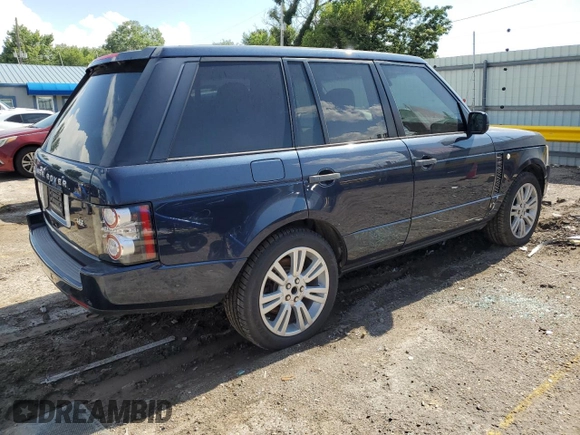 2011 Land Rover Range Rover HSE Lux with VIN SALMF1D41BA343179, listed as a Copart auction lot 62464155 with 170,248 mi miles and Salvage title. Bid and sale history available at DreamBid. Image 3.