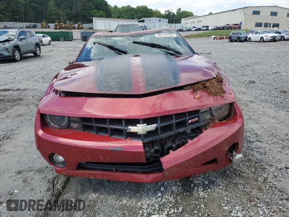2011 Chevrolet Camaro 2LT with VIN 2G1FC1ED2B9121892, listed as a Copart auction lot 56714725 with 146,818 mi miles and Salvage title. Bid and sale history available at DreamBid. Image 5.