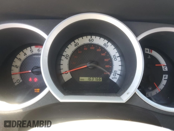 2014 Toyota Tacoma with VIN 5TFUU4EN5EX100191, listed as a Copart auction lot 58414895 with 163,766 mi miles and Salvage title. Bid and sale history available at DreamBid. Image 9.