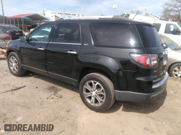 2013 GMC Acadia SLT with VIN 1GKKRRKD4DJ179165, listed as a IAAI auction lot 41838409 with 202,644 mi miles. Bid and sale history available at carsss.com. Image 3.