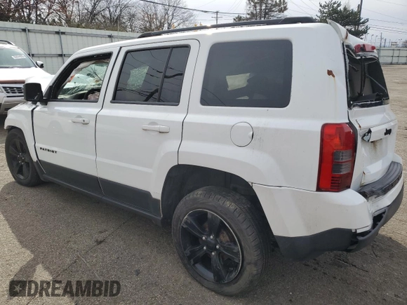2015 Jeep Patriot Altitude Edition with VIN 1C4NJPBA7FD192164, listed as a Copart auction lot 47344945 with 0 mi miles and Salvage Title. Bid and sale history available at carsss.com. Image 2.
