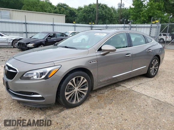2017 Buick LaCrosse Premium with VIN 1G4ZR5SS2HU160325, listed as a Copart auction lot 57758315 with 58,733 mi miles and Salvage title. Bid and sale history available at DreamBid. Image 1.