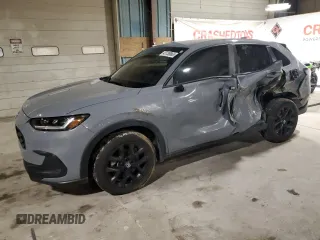 2024 Honda HR-V Sport with VIN 3CZRZ2H55RM711898, listed as a Copart auction lot 43738665 with 0 mi miles and Salvage Title. Bid and sale history available at carsss.com. Image 1.