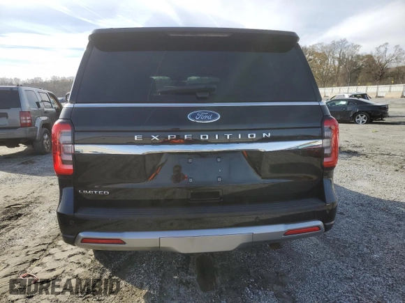 2022 Ford Expedition Limited с VIN 1FMJU2AT7NEA26629, выставлен на аукционе Copart как лот 85206774 с пробегом 49 221 миль миль и Списание • Salvage title. История ставок и продаж доступна на DreamBid. Изображение 6.