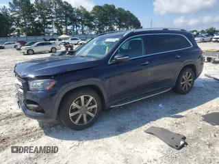 2020 Mercedes-Benz GLS 450 with VIN 4JGFF5KE5LA107988, listed as a Copart auction lot 57604354 with 35,378 mi miles and Salvage Title. Bid and sale history available at DreamBid. Image 1.