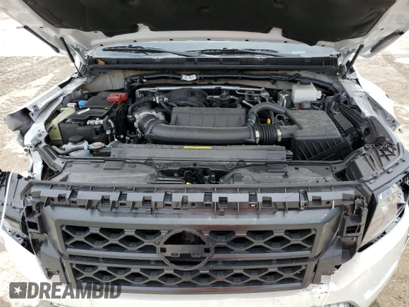 2024 Nissan Frontier S with VIN 1N6ED1CL8RN640752, listed as a Copart auction lot 62077035 with 14,425 mi miles and Salvage title. Bid and sale history available at DreamBid. Image 11.