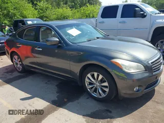 2012 Infiniti M Hybrid with VIN JN1EY1AP4CM910962, listed as a IAAI auction lot 42597542 with 187,171 mi miles and . Bid and sale history available at DreamBid. Image 1.