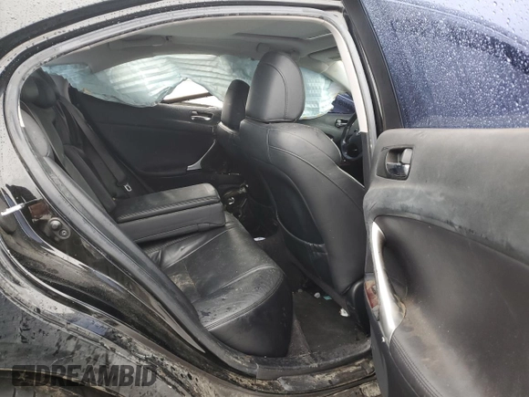 2008 Lexus IS 250 with VIN JTHBK262585063129, listed as a Copart auction lot 44856875 with Not provided miles and Salvage title. Bid and sale history available at DreamBid. Image 10.