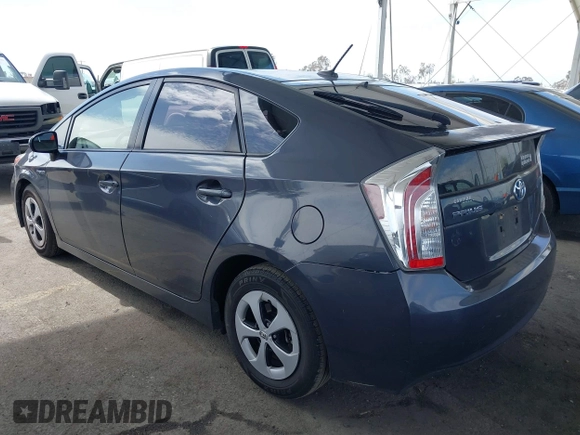 2015 Toyota Prius Four with VIN JTDKN3DUXF1998203, listed as a IAAI auction lot 41816444 with 99,839 mi miles. Bid and sale history available at carsss.com. Image 3.