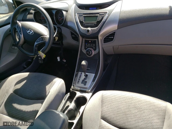 2013 Hyundai Elantra Coupe GS PZEV with VIN KMHDH6AE7DU000272, listed as a Copart auction lot 73430894 with 73,333 mi miles and Salvage Title. Bid and sale history available at carsss.com. Image 8.