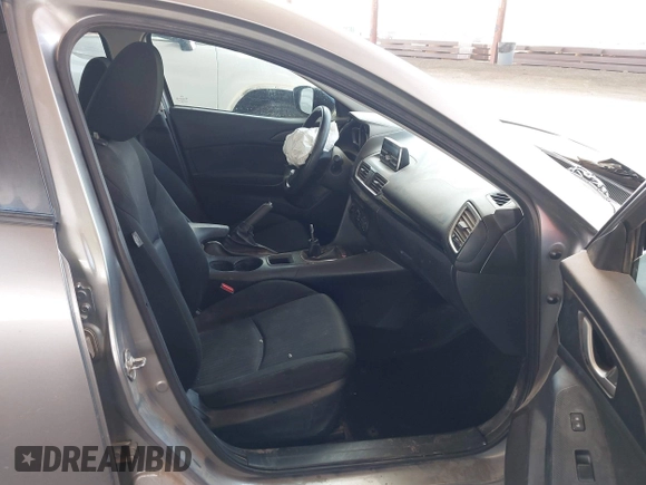 2015 Mazda 3 i SV with VIN JM1BM1T78F1252478, listed as a IAAI auction lot 42062824 with 122,799 mi miles. Bid and sale history available at carsss.com. Image 5.