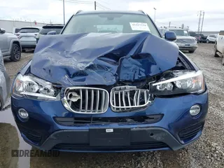 2016 BMW X3 sDrive28i with VIN 5UXWZ7C56G0M83583, listed as a IAAI auction lot 41517534 with 89,611 mi miles and . Bid and sale history available at DreamBid. Image 12.