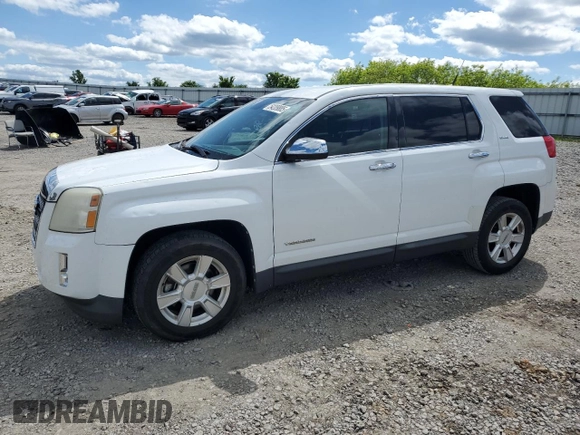 2012 GMC Terrain SLE-1 with VIN 2GKALMEK2C6211522, listed as a Copart auction lot 54209885 with Not provided miles and Salvage title. Bid and sale history available at DreamBid. Image 1.