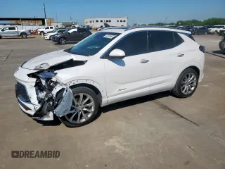 2024 Buick Encore GX Avenir with VIN KL4AMFSL9RB017071, listed as a Copart auction lot 52003565 with 8,013 mi miles and Salvage title. Bid and sale history available at DreamBid. Image 1.