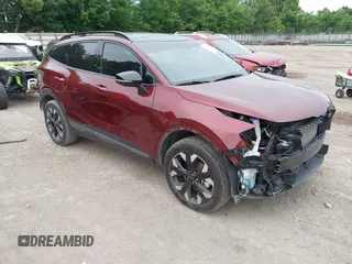 2023 Kia Sportage X-Line with VIN 5XYK6CAF4PG136745, listed as a IAAI auction lot 42503255 with 31,914 mi miles and . Bid and sale history available at DreamBid. Image 1.