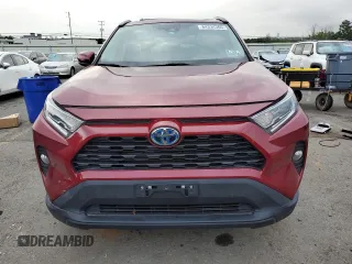 2021 Toyota RAV4 Hybrid XLE with VIN 2T3RWRFV4MW111102, listed as a Copart auction lot 64334365 with 37,662 mi miles and Salvage title. Bid and sale history available at DreamBid. Image 5.