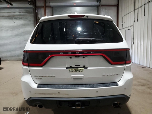 2015 Dodge Durango Citadel with VIN 1C4RDJEG9FC908557, listed as a Copart auction lot 88436995 with 110,718 mi miles and Clean Title. Bid and sale history available at carsss.com. Image 6.