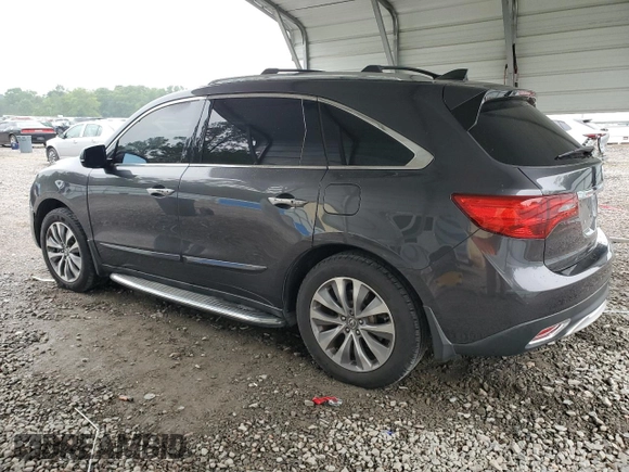 2014 Acura MDX Technology z VIN 5FRYD3H60EB003036, wystawiony jako Copart lot #57997025 z przebiegiem 127 352 mil mil oraz Szkoda całkowita • Salvage title. Historia ofert i sprzedaży dostępna na DreamBid. Obrazek 2.