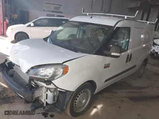 2019 Ram ProMaster City Cargo Van Tradesman with VIN ZFBHRFAB7K6M61484, listed as a IAAI auction lot 41584872 with 63,558 mi miles. Bid and sale history available at carsss.com. Image 18.